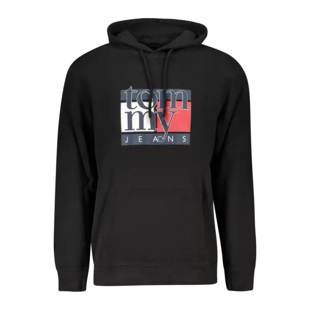 Sweat zippé noir Tommy Hilfiger pour homme - TOMMY HILFIGER
