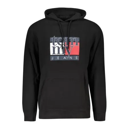 Sweat zippé noir Tommy Hilfiger pour homme - TOMMY HILFIGER