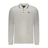 Polo blanc à manches longues pour homme, Norvège 1963 - NORWAY 1963