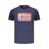 T-shirt à manches courtes pour homme, Norvège 1963, bleu - NORWAY 1963