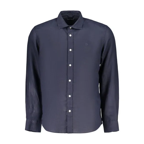 Chemise à manches courtes pour homme North Sails, bleue - NORTH SAILS