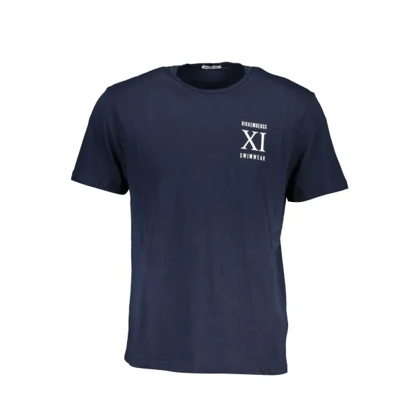 BIKKEMBERGS T-SHIRT À MANCHES COURTES HOMME BLEU - BIKKEMBERGS