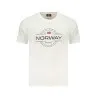 T-SHIRT MANCHES COURTES HOMME NORVÈGE 1963 BLANC - NORWAY 1963