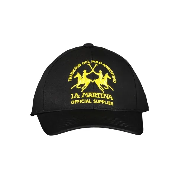 CHAPEAU HOMME NOIR LA MARTINA - LA MARTINA