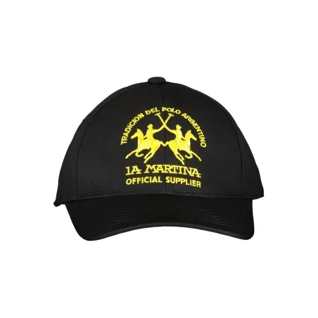CHAPEAU HOMME NOIR LA MARTINA - LA MARTINA