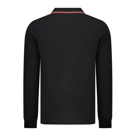 Polo homme à manches longues, Norvège 1963, noir - NORWAY 1963