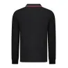 Polo homme à manches longues, Norvège 1963, noir - NORWAY 1963