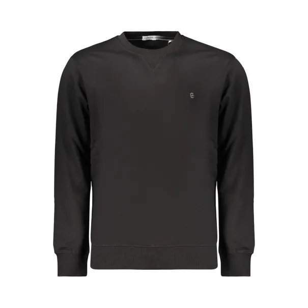 SWEAT-SHIRT NOIR À FERMETURE ÉCLAIR POUR HOMME COVERI MOVING - COVERI MOVING