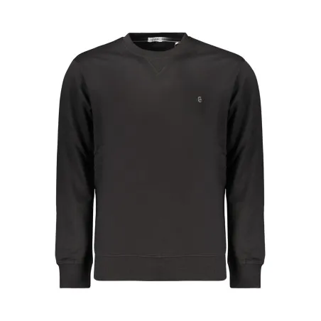 SWEAT-SHIRT NOIR À FERMETURE ÉCLAIR POUR HOMME COVERI MOVING - COVERI MOVING