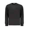 SWEAT-SHIRT NOIR À FERMETURE ÉCLAIR POUR HOMME COVERI MOVING - COVERI MOVING