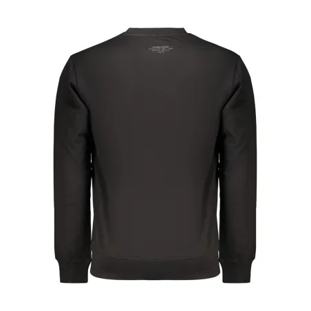 SWEAT-SHIRT NOIR À FERMETURE ÉCLAIR POUR HOMME COVERI MOVING - COVERI MOVING