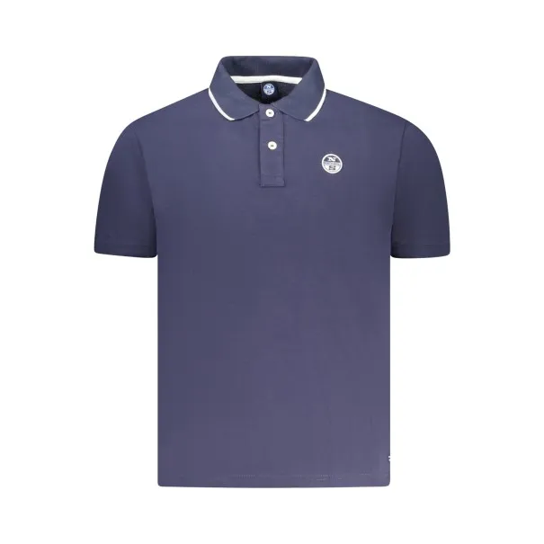 POLO À MANCHES COURTES POUR HOMMES NORTH SAILS BLEU - NORTH SAILS