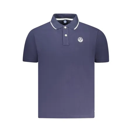 POLO À MANCHES COURTES POUR HOMMES NORTH SAILS BLEU - NORTH SAILS