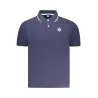 POLO À MANCHES COURTES POUR HOMMES NORTH SAILS BLEU - NORTH SAILS