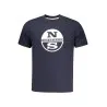 T-shirt à manches courtes pour homme North Sails, bleu - NORTH SAILS