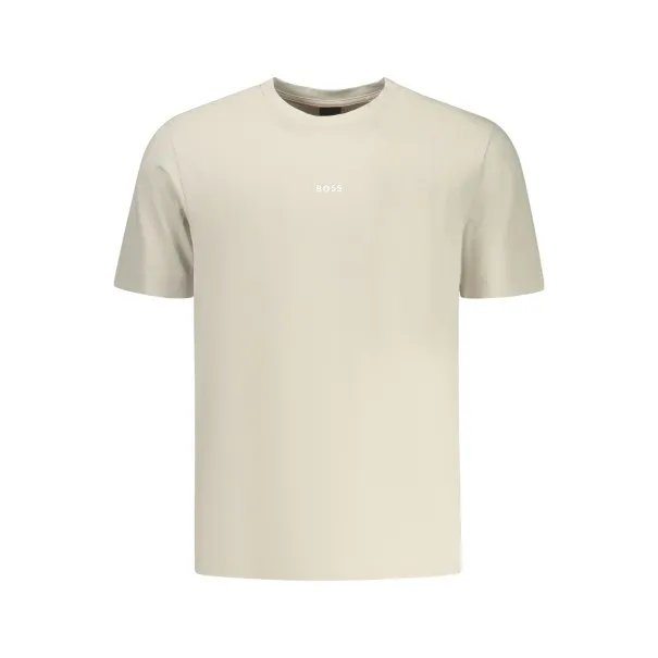 T-shirt à manches courtes pour homme BOSS, beige - BOSS