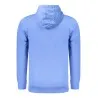 SWEAT-SHIRT BLEU À FERMETURE ÉCLAIR POUR HOMME COVERI MOVING - COVERI MOVING