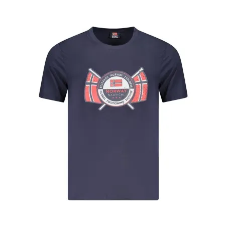 T-SHIRT MANCHES COURTES HOMME NORVÈGE 1963 BLEU - NORWAY 1963