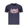 T-SHIRT MANCHES COURTES HOMME NORVÈGE 1963 BLEU - NORWAY 1963