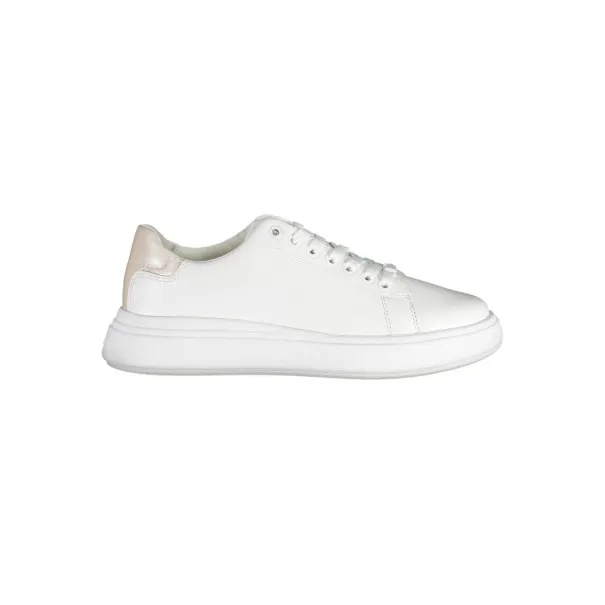 CHAUSSURES DE SPORT POUR FEMMES CALVIN KLEIN BLANCHES - CALVIN KLEIN
