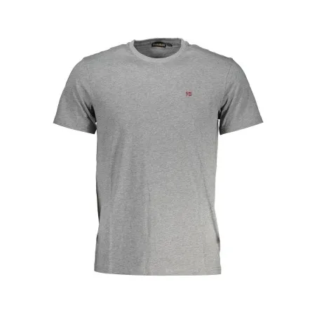 T-SHIRT À MANCHES COURTES NAPAPIJRI HOMME GRIS - NAPAPIJRI
