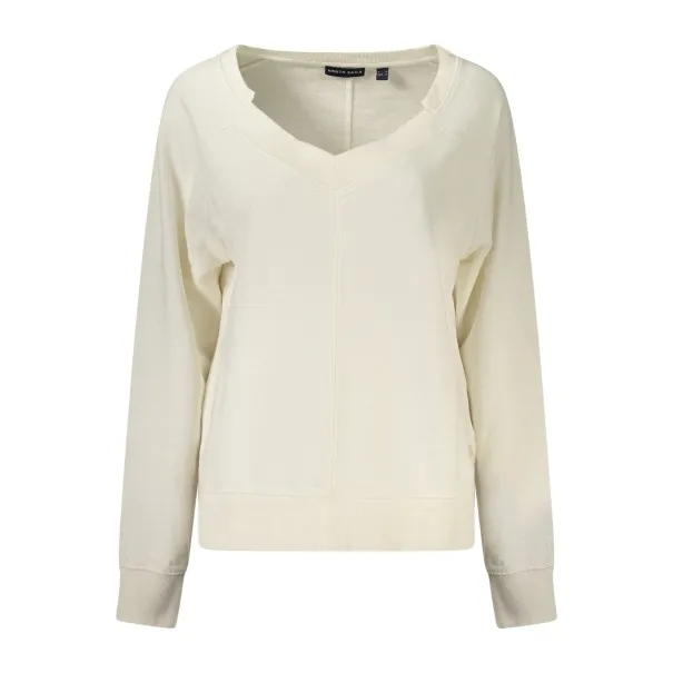 Sweat-shirt zippé blanc pour femme North Sails - NORTH SAILS