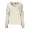 Sweat-shirt zippé blanc pour femme North Sails - NORTH SAILS