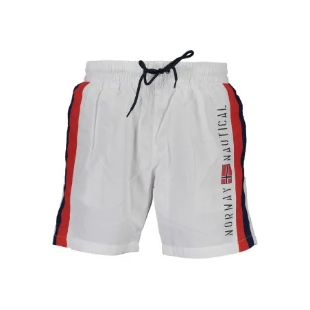 Short de Bain Blanc NORWAY 1963 pour Homme Tailles M à 2XL - NORWAY 1963