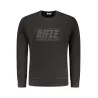 SWEAT-SHIRT NOIR À FERMETURE ÉCLAIR POUR HOMMES RIFLE - RIFLE