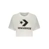 T-shirt Converse à manches courtes pour femme, blanc - CONVERSE