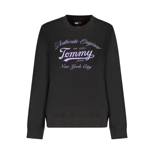 Sweat zippé noir Tommy Hilfiger pour femme - TOMMY HILFIGER