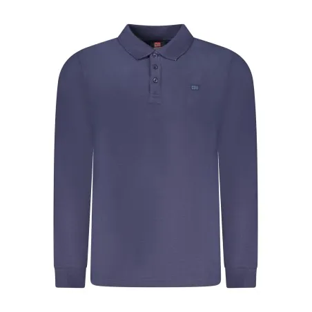 Polo homme à manches longues, Norvège 1963, bleu - NORWAY 1963