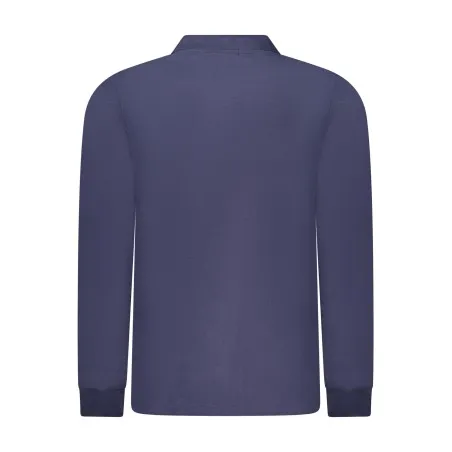 Polo homme à manches longues, Norvège 1963, bleu - NORWAY 1963