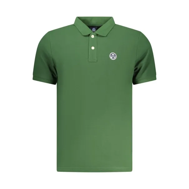 POLO À MANCHES COURTES POUR HOMME NORTH SAILS, VERT - NORTH SAILS