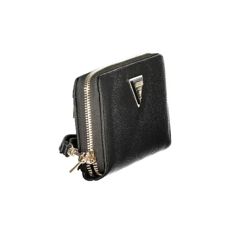 Portefeuille noir pour femme Guess Jeans - Guess