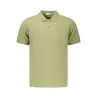 Polo à manches courtes pour homme Coveri Moving, vert - COVERI MOVING