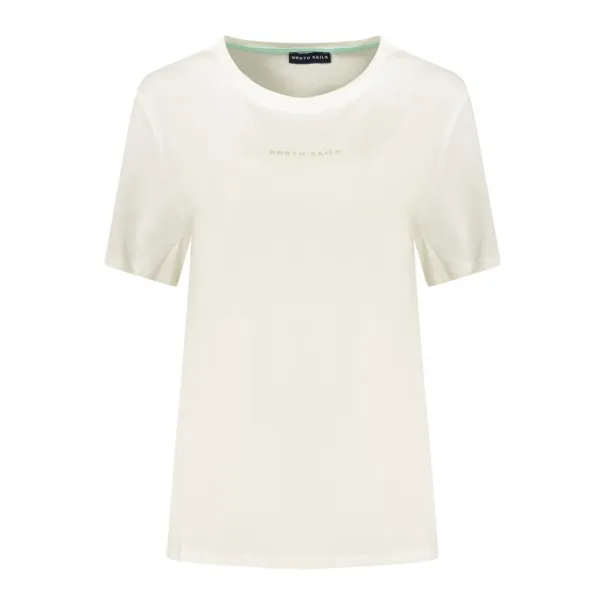 T-shirt blanc à manches courtes pour femme North Sails - NORTH SAILS