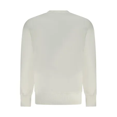 Sweat-shirt zippé homme Calvin Klein blanc - CALVIN KLEIN