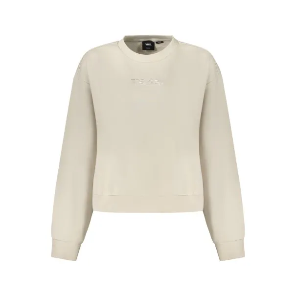 Sweat-shirt zippé Vans pour femme en beige - VANS