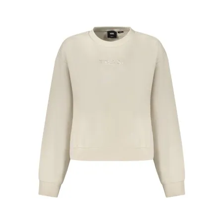 Sweat-shirt zippé Vans pour femme en beige - VANS