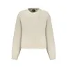 Sweat-shirt zippé Vans pour femme en beige - VANS