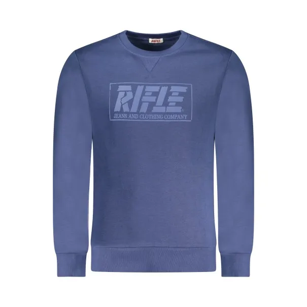 SWEAT-SHIRT ZIPPÉ RIFLE POUR HOMME BLEU - RIFLE