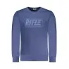 SWEAT-SHIRT ZIPPÉ RIFLE POUR HOMME BLEU - RIFLE