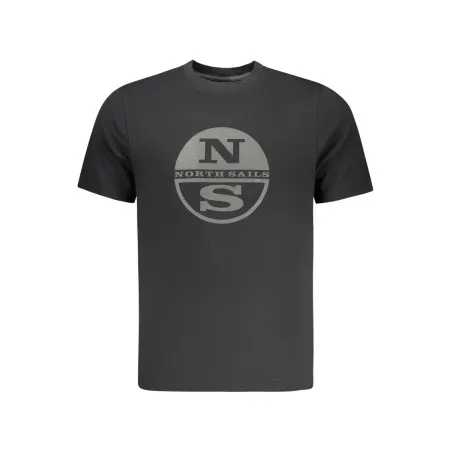 T-shirt à manches courtes pour homme North Sails, noir - NORTH SAILS