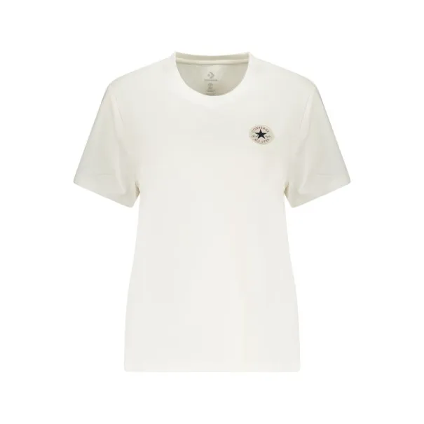 T-shirt Converse à manches courtes pour femme, blanc - CONVERSE