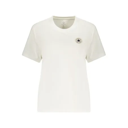 T-shirt Converse à manches courtes pour femme, blanc - CONVERSE