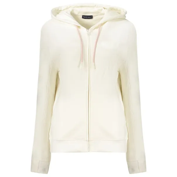 Sweat-shirt zippé blanc pour femme North Sails - NORTH SAILS