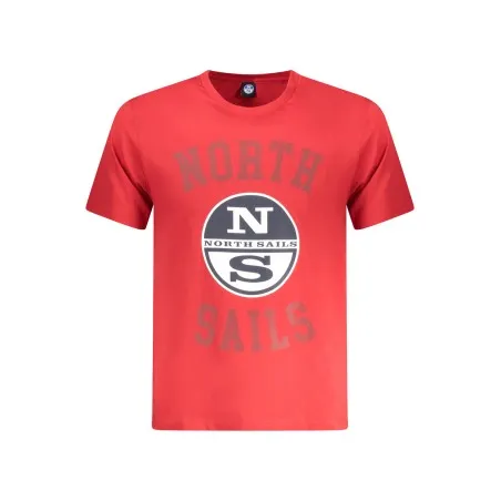 T-SHIRT À MANCHES COURTES POUR HOMMES NORTH SAILS ROUGE - NORTH SAILS