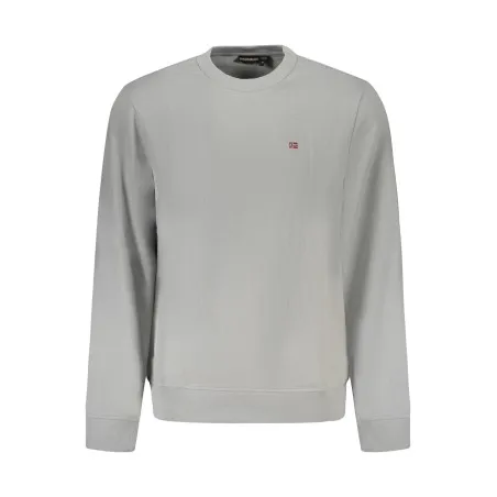 SWEAT-SHIRT NAPAPIJRI SANS ZIP HOMME GRIS - NAPAPIJRI