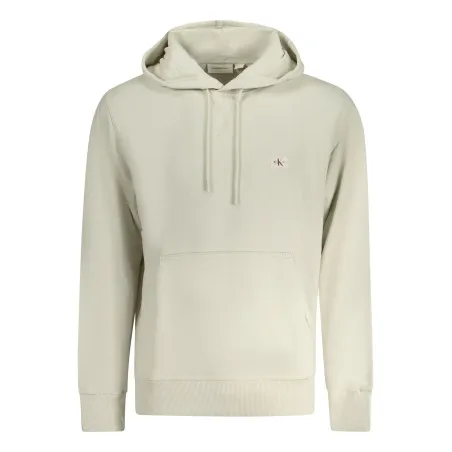 Sweat-shirt sans fermeture éclair Calvin Klein pour homme Beige - CALVIN KLEIN